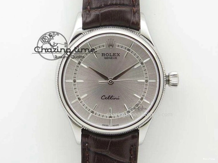 MiroTime 0508 Seasonal DateJust 36mm SS RG DIWF 1:1 Best Edition 904L Steel White Stick Dial on Jubilee Oyster SA 2306